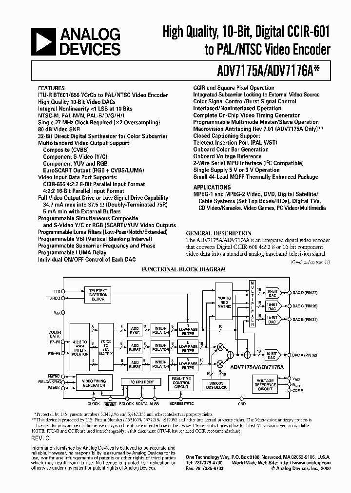 ADV7176AKSZ_382454.PDF Datasheet