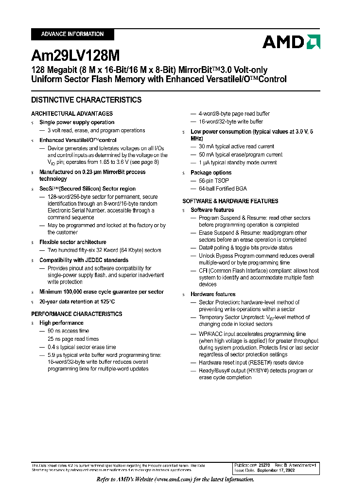 AM29LV128M_197237.PDF Datasheet
