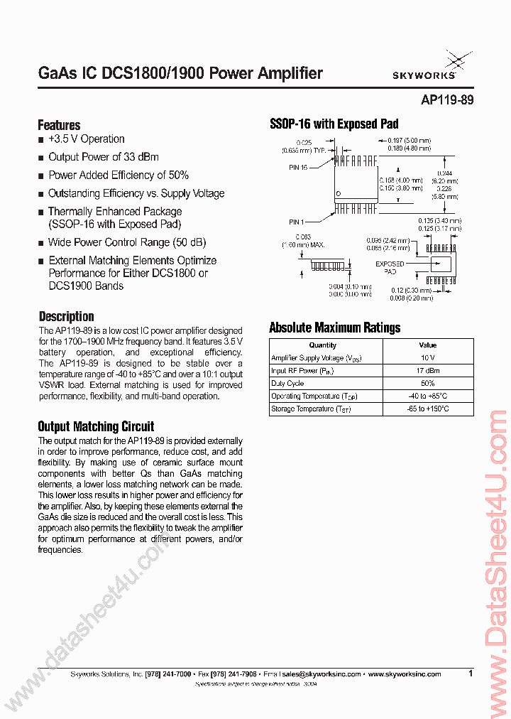 AP119-89_382945.PDF Datasheet