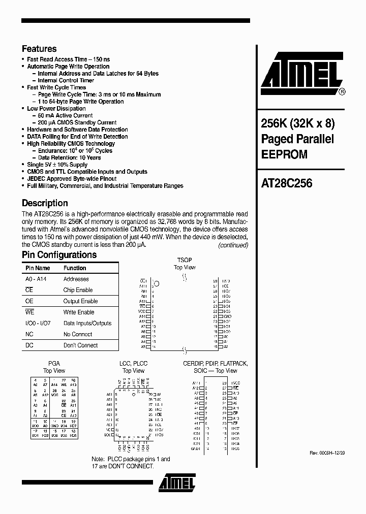 AT28C256NBSP_327118.PDF Datasheet