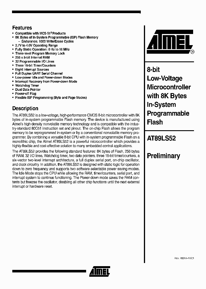 AT89LS52NBSP_193916.PDF Datasheet