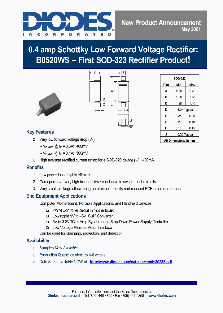 B0520WS_329153.PDF Datasheet