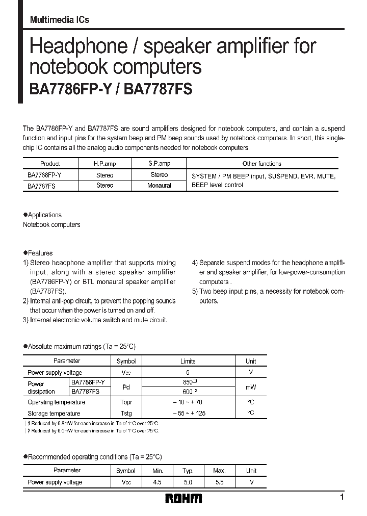BA7786FP-Y_114592.PDF Datasheet
