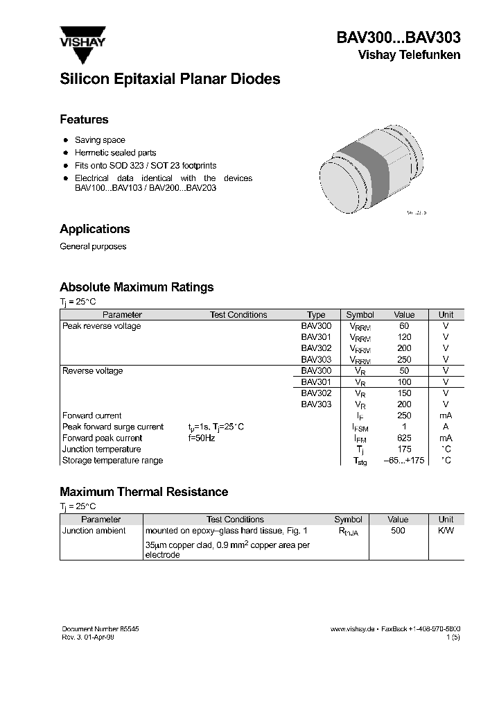 BAV300_57837.PDF Datasheet