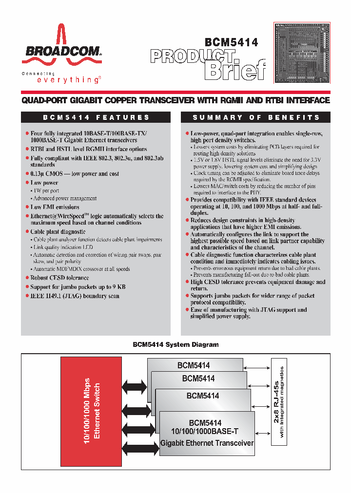 BCM5414_334865.PDF Datasheet