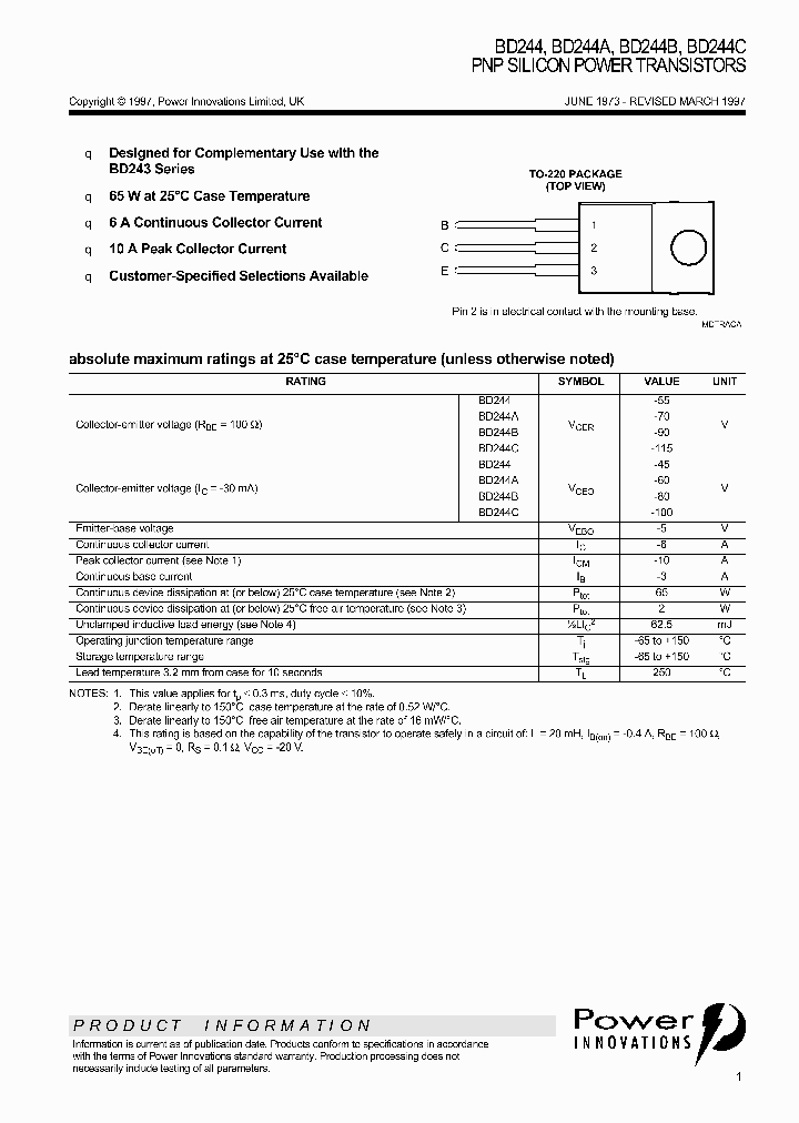BD244_321788.PDF Datasheet