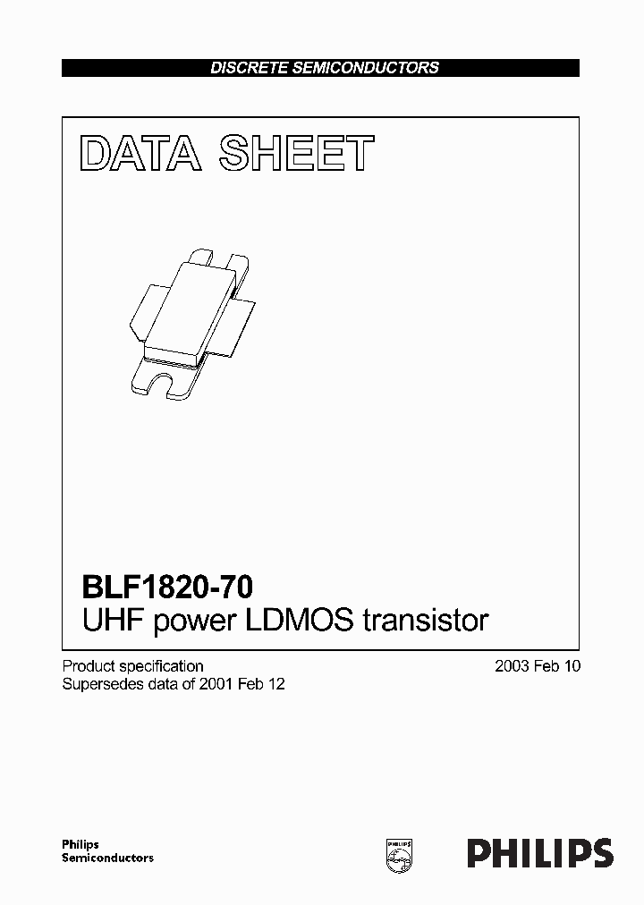 BLF1820-70_327683.PDF Datasheet