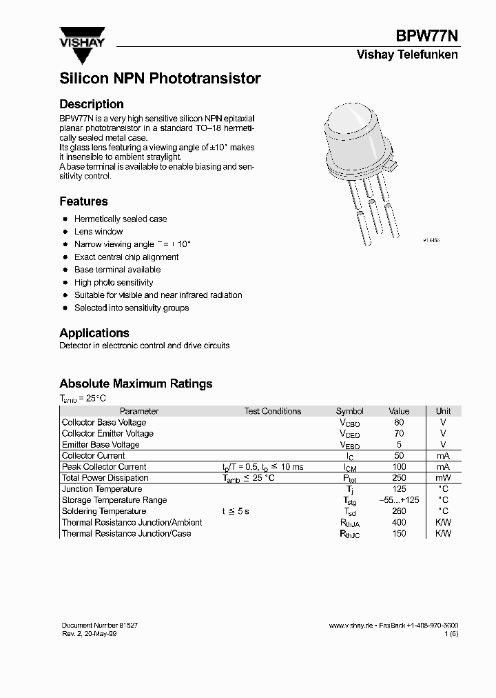 BPW77N_342449.PDF Datasheet