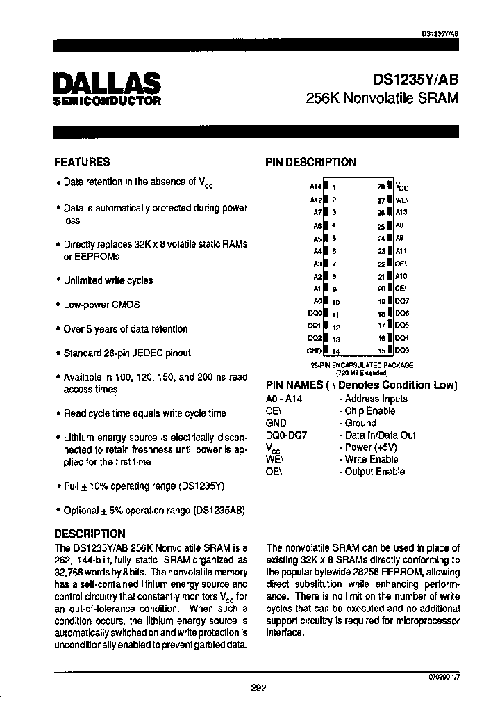 DS1235_354697.PDF Datasheet