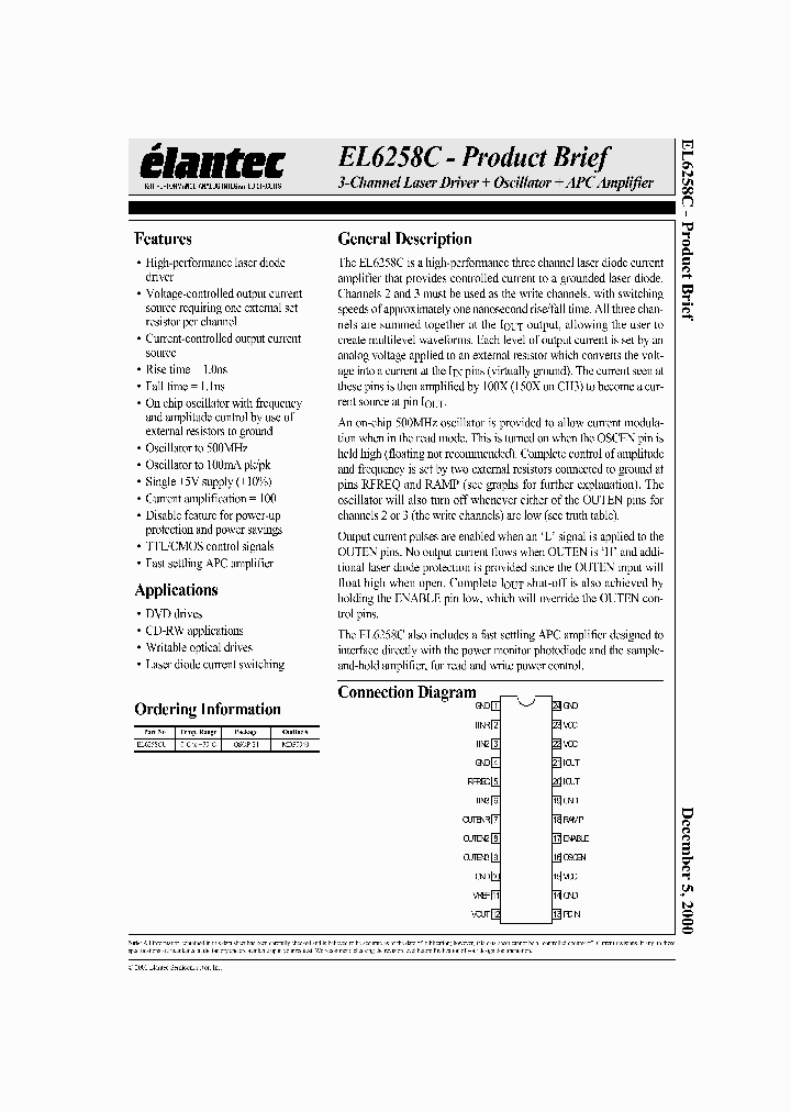 EL6258C_136684.PDF Datasheet