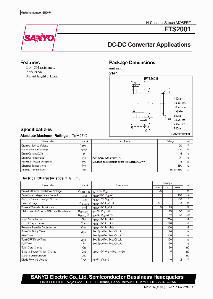 FTS2001_313828.PDF Datasheet