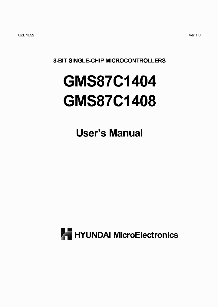 GMS87C1408_354382.PDF Datasheet