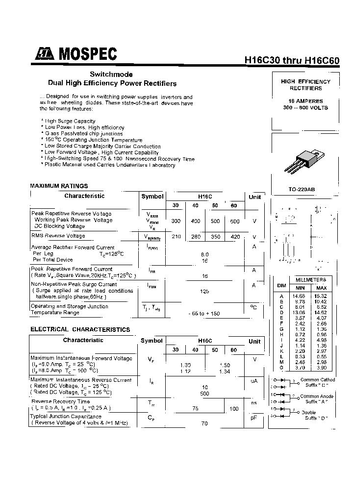 H16C60_364583.PDF Datasheet