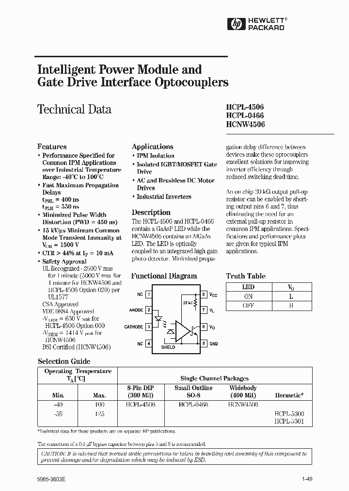 HCPL-4506_88706.PDF Datasheet