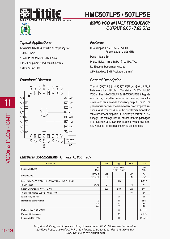 HMC507LP5_351115.PDF Datasheet