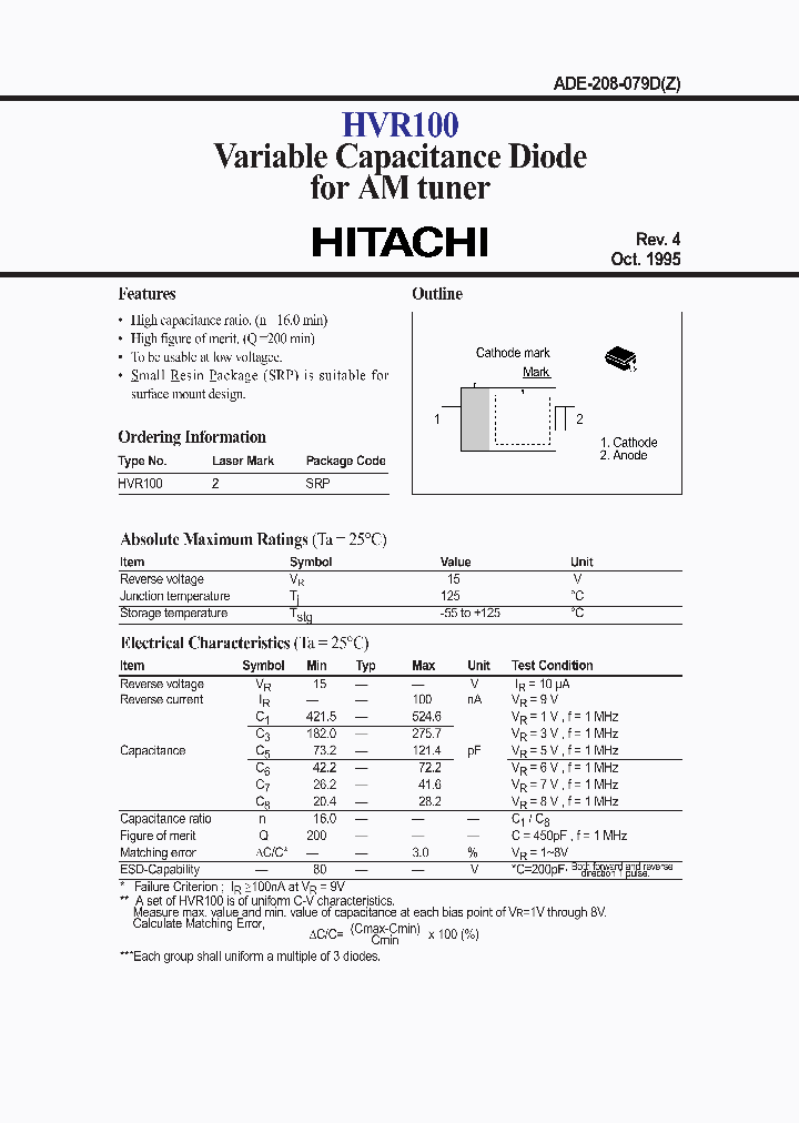 HVR100_342865.PDF Datasheet