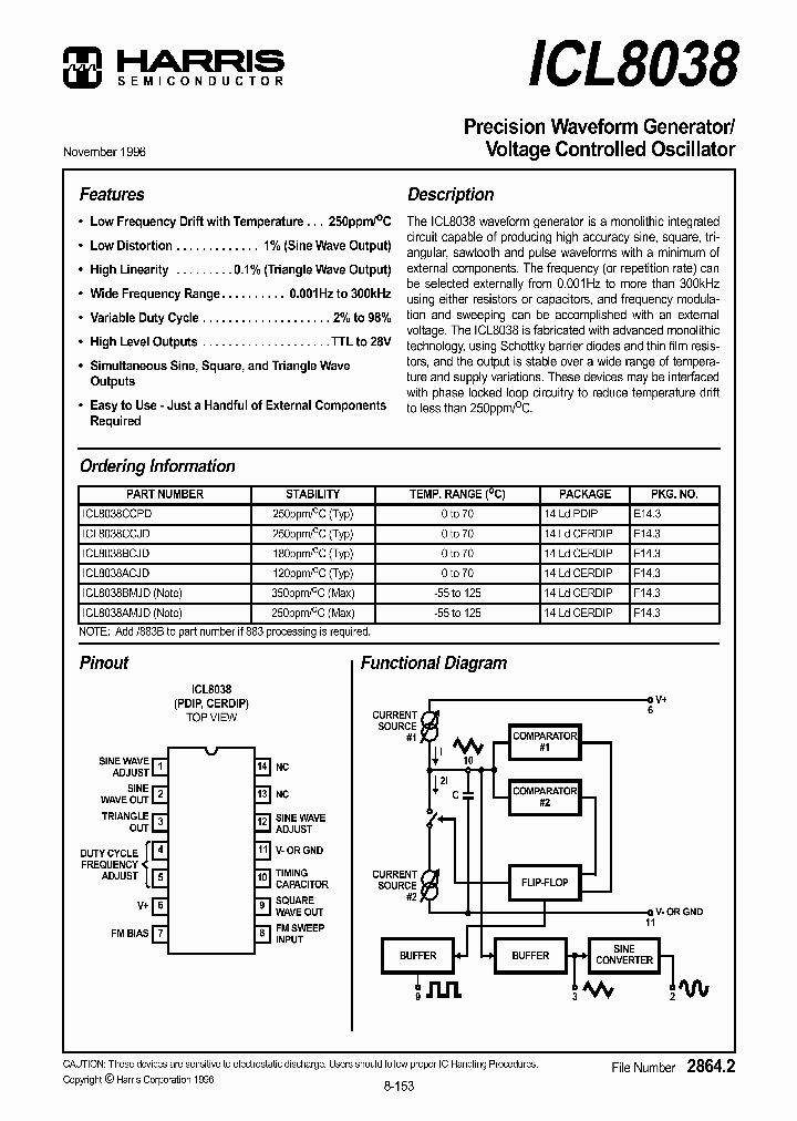 ICL8038ACJD_373460.PDF Datasheet