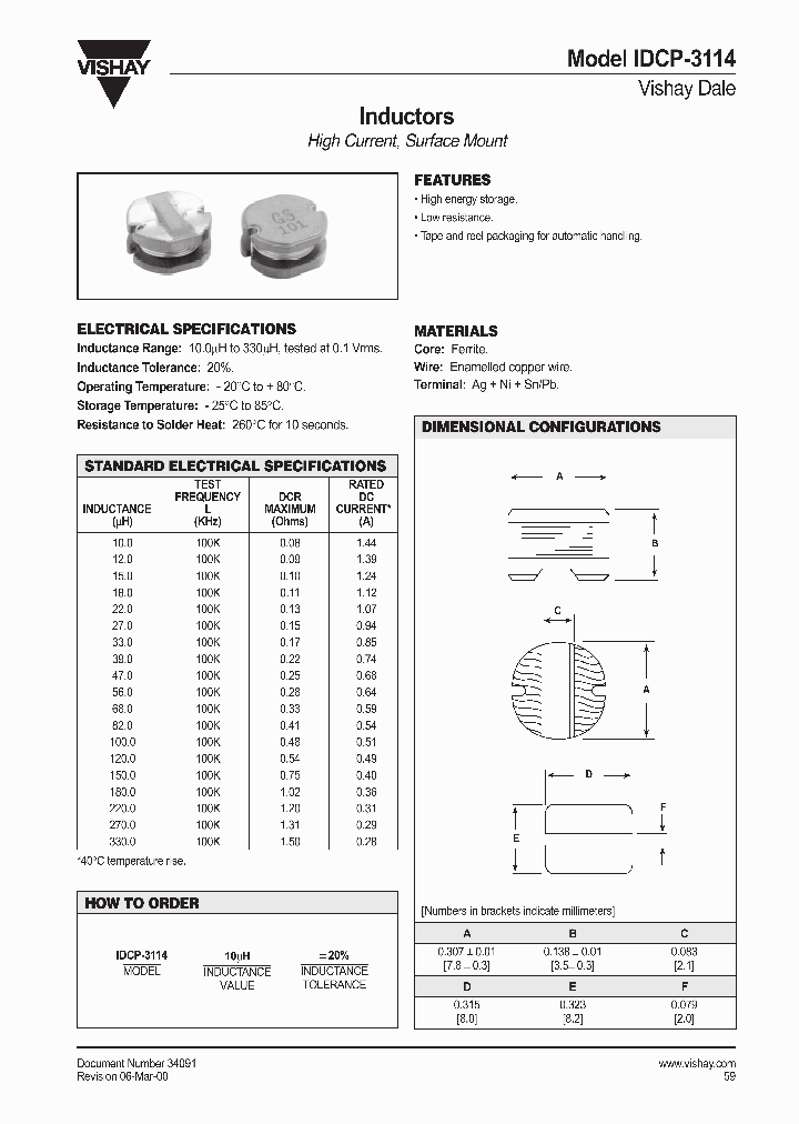 IDCP-3114_327302.PDF Datasheet