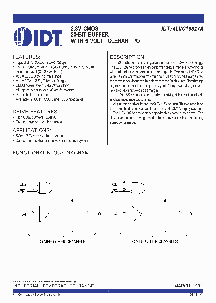 IDT74LVC16827A_323297.PDF Datasheet