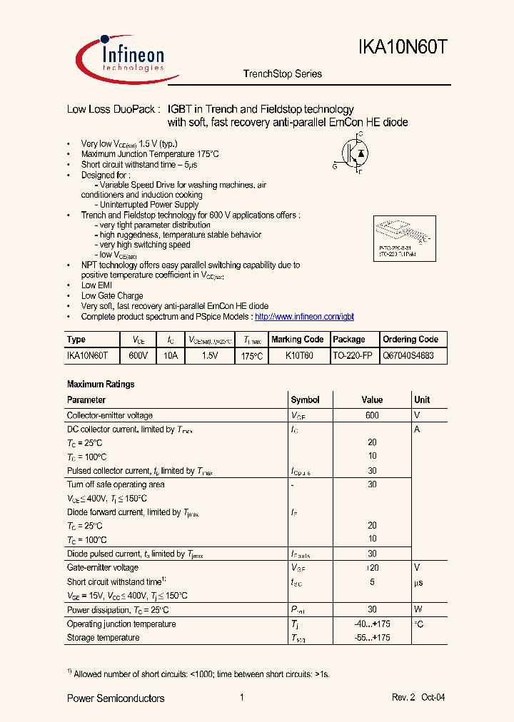 IKA10N60T_312845.PDF Datasheet
