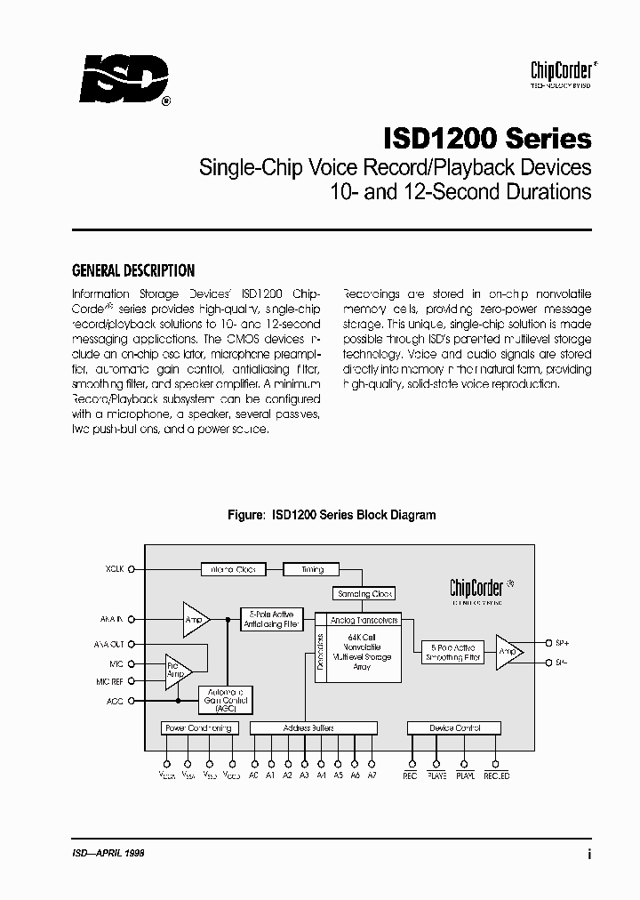 ISD1200SERIES_379630.PDF Datasheet