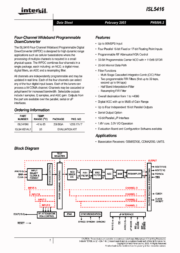 ISL5416_370368.PDF Datasheet