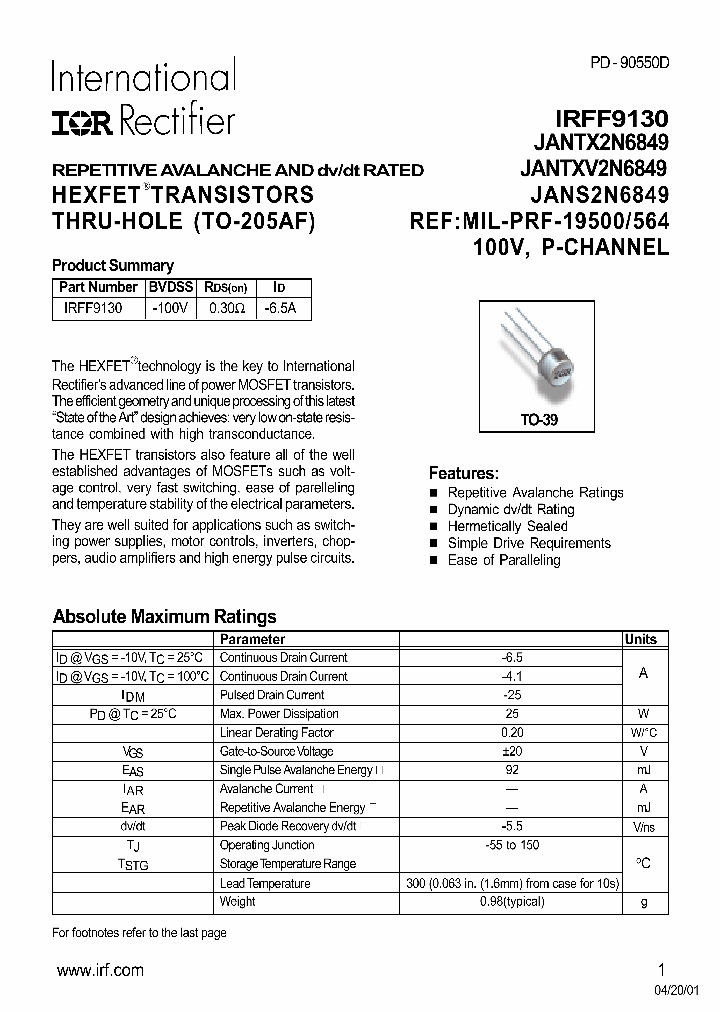 JANS2N6849_313611.PDF Datasheet