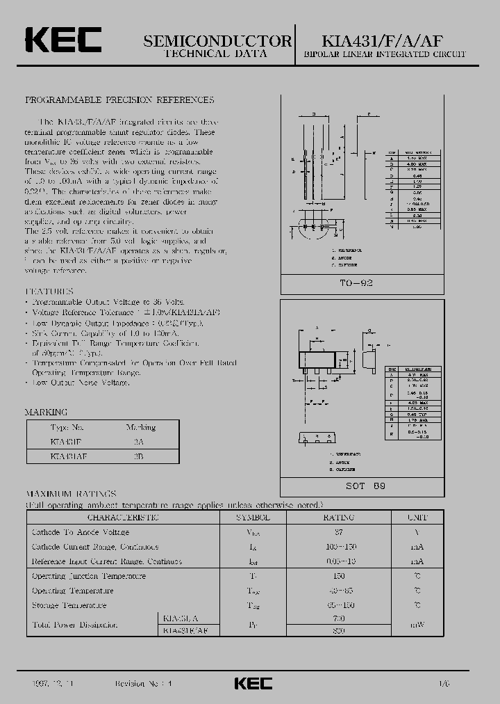 KIA431AF_318041.PDF Datasheet