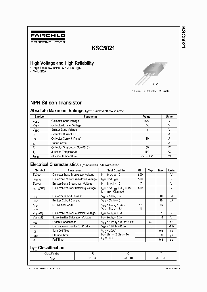 KSC5021_326032.PDF Datasheet