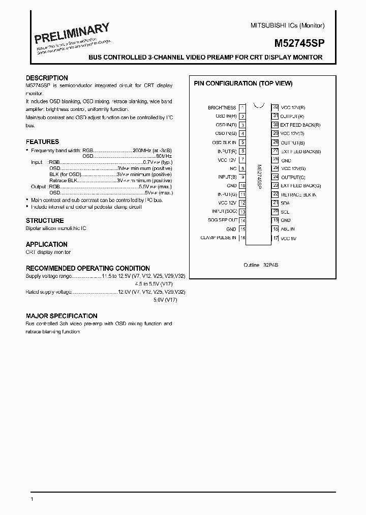 M52745SP_342573.PDF Datasheet