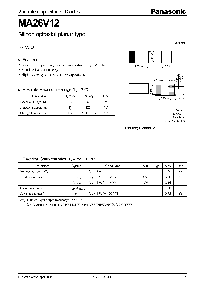 MA26V12_194982.PDF Datasheet