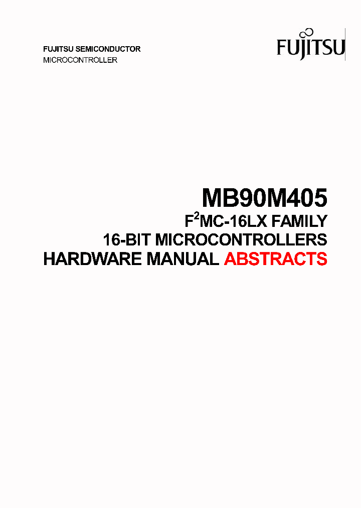 MB90M405_354689.PDF Datasheet
