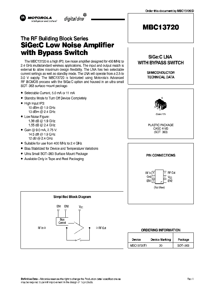 MBC13720_364426.PDF Datasheet