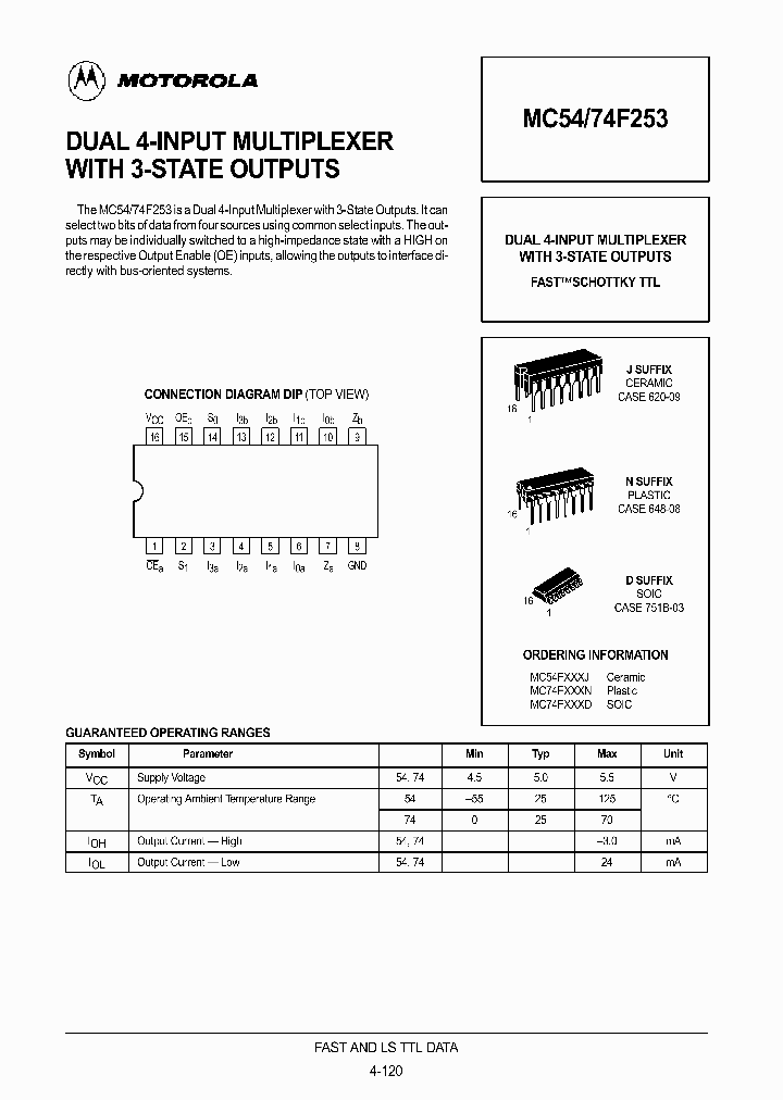 MC54F253J_270538.PDF Datasheet