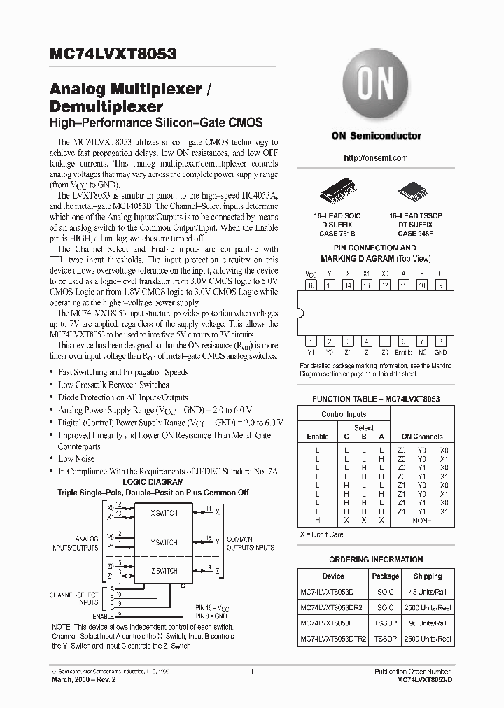 MC74LVXT8053_325751.PDF Datasheet