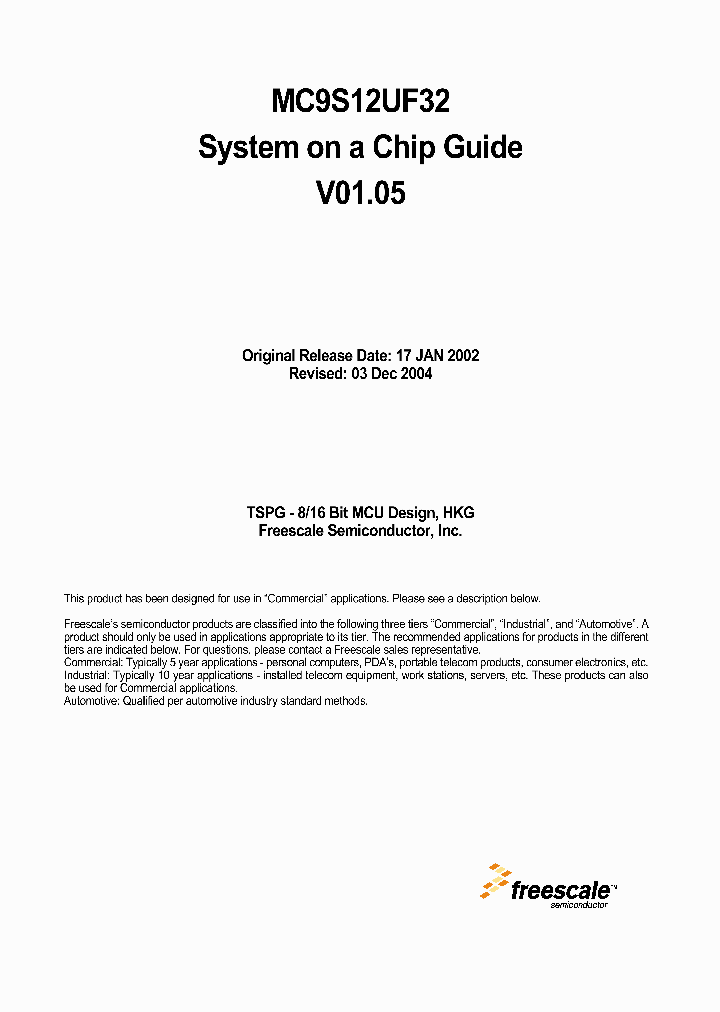 MC9S12UF32_201953.PDF Datasheet