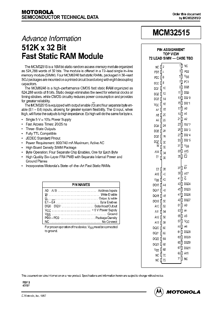 MCM32515_335544.PDF Datasheet