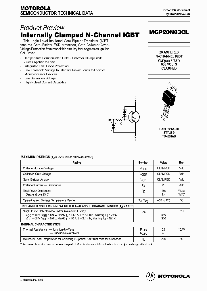 MGP20N63CLD_380428.PDF Datasheet