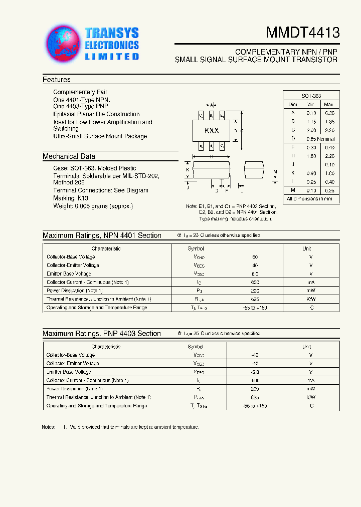 MMDT4413_347672.PDF Datasheet