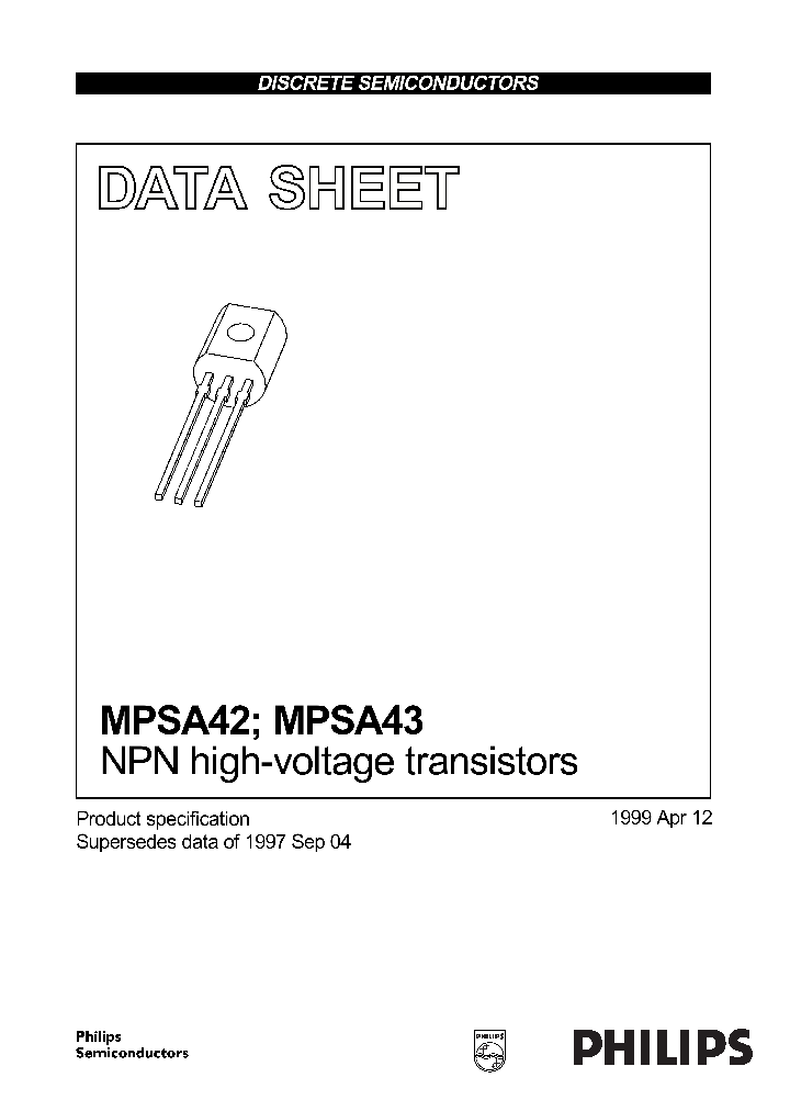 MPSA42_305429.PDF Datasheet