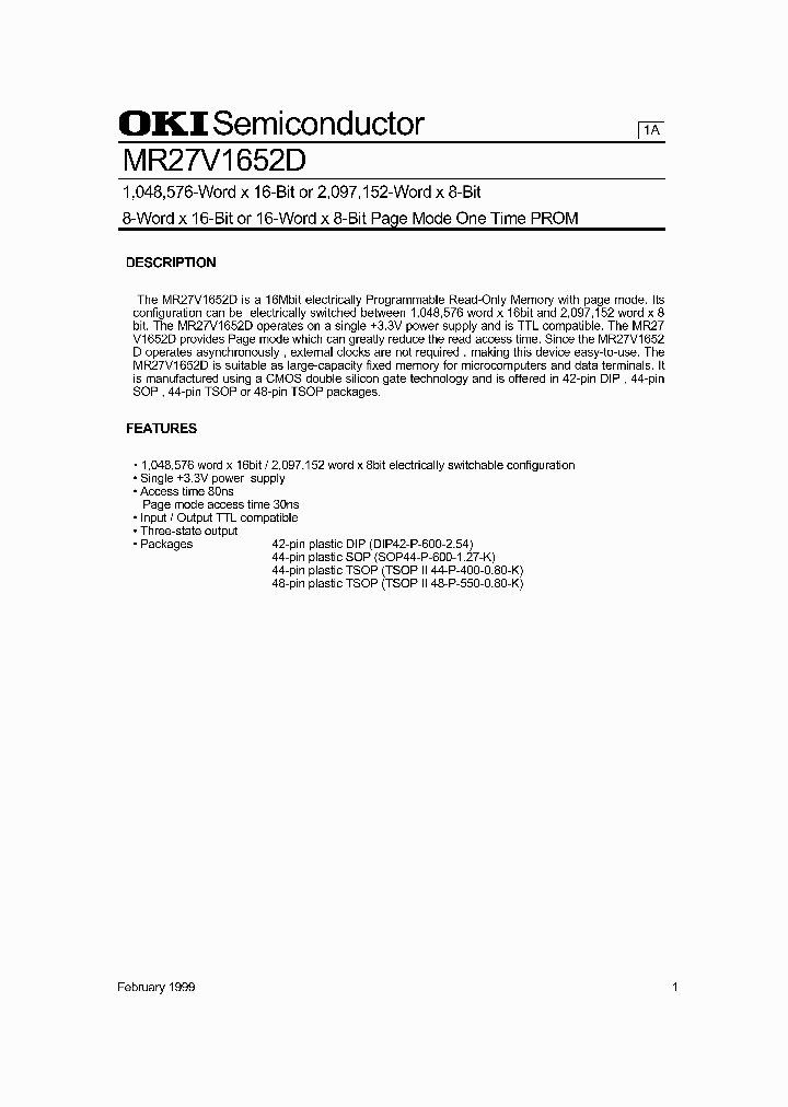 MR27V1652D_368527.PDF Datasheet