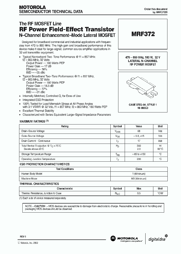 MRF372_339441.PDF Datasheet