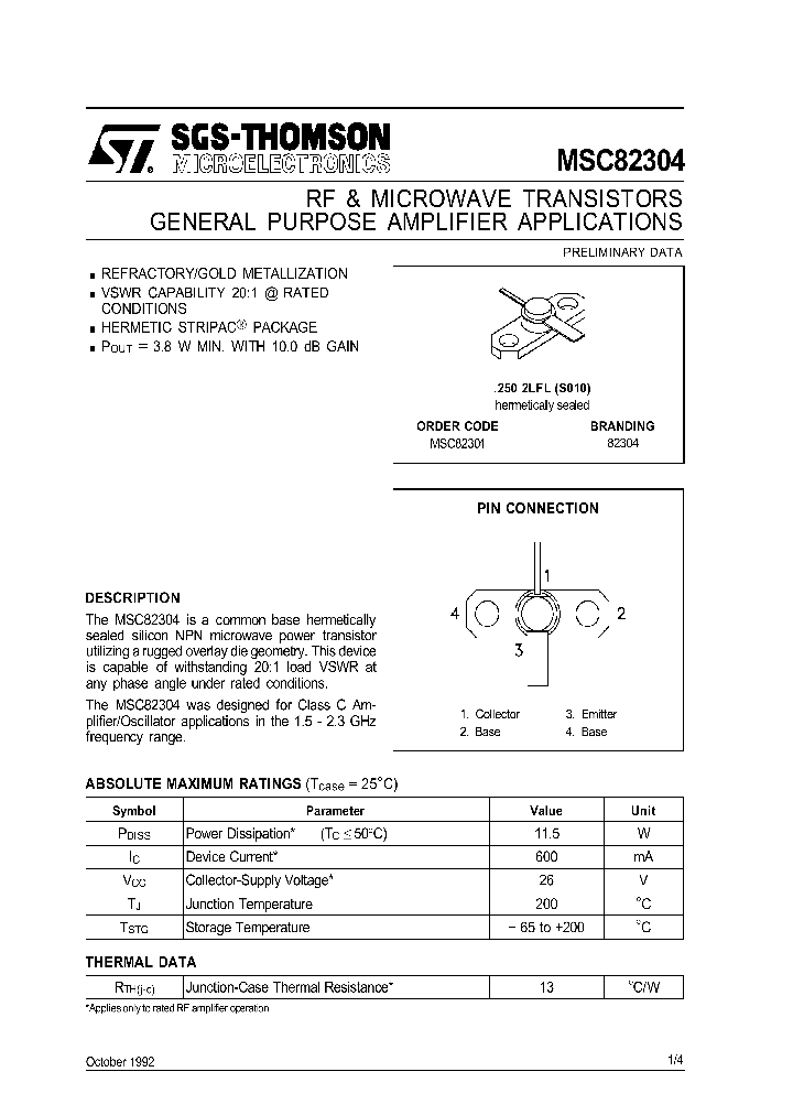 MSC82304_232036.PDF Datasheet