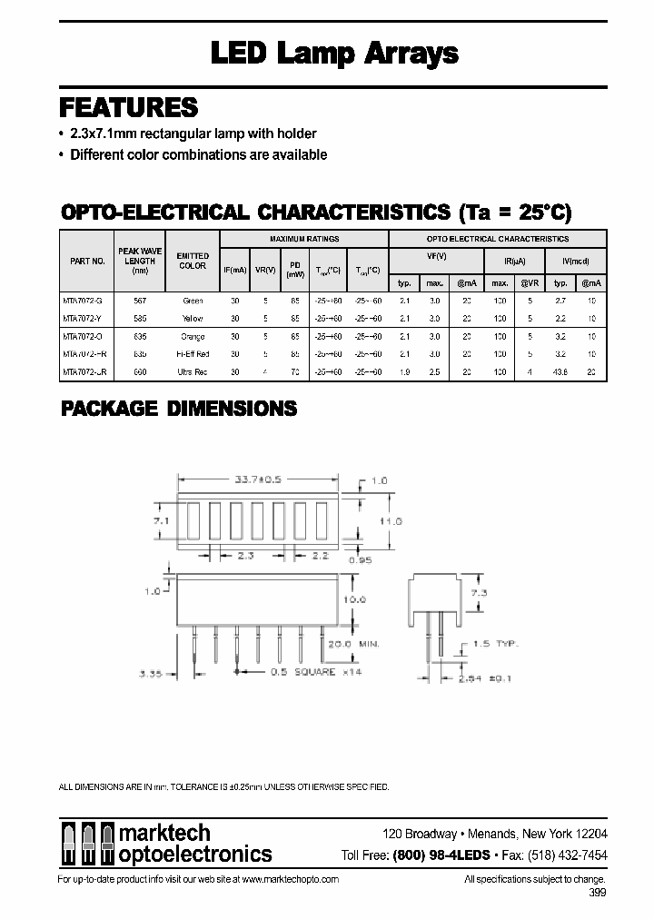 MTA7072-G_361389.PDF Datasheet