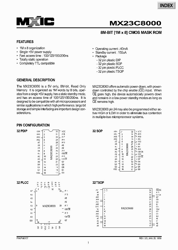 MX23C8000_349144.PDF Datasheet