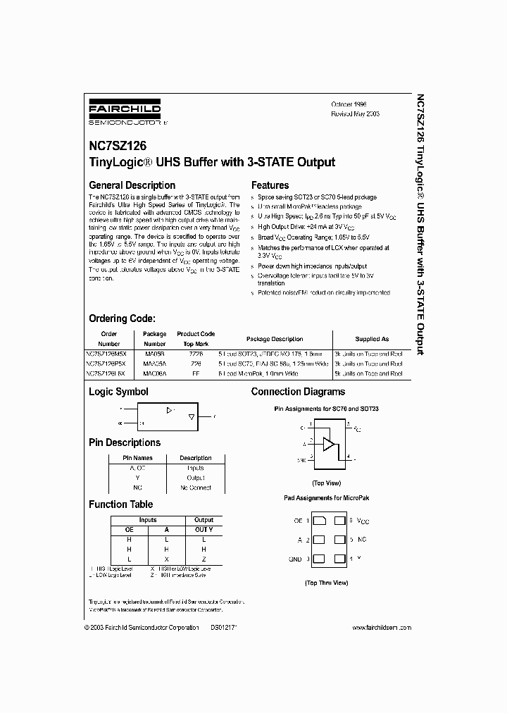 NC7SZ126L6_328215.PDF Datasheet