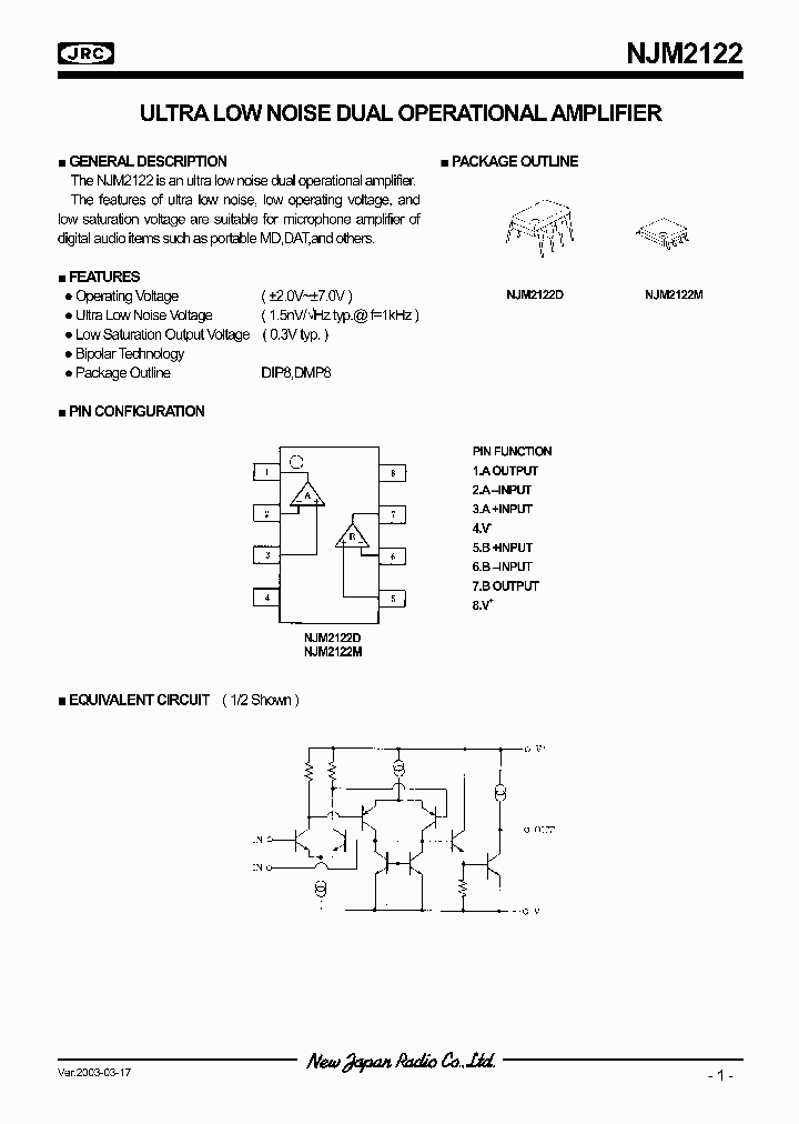 NJM2122_320748.PDF Datasheet