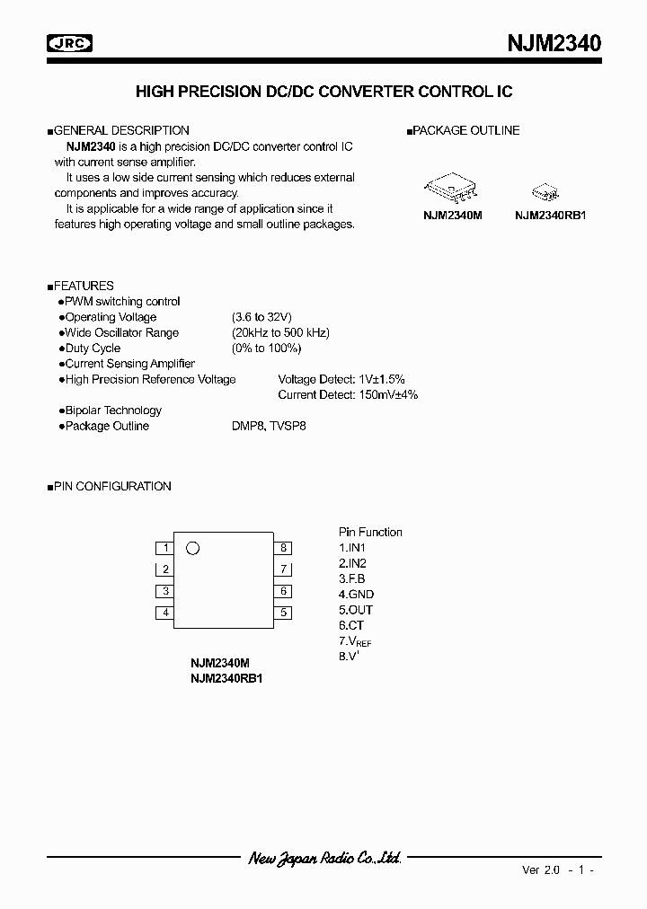 NJM2340_342332.PDF Datasheet