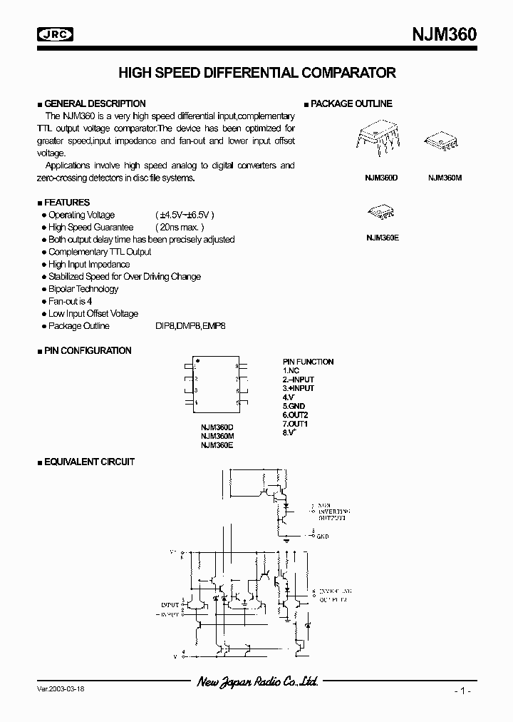 NJM360_315991.PDF Datasheet