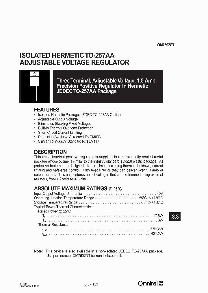 OM7602ST_381597.PDF Datasheet